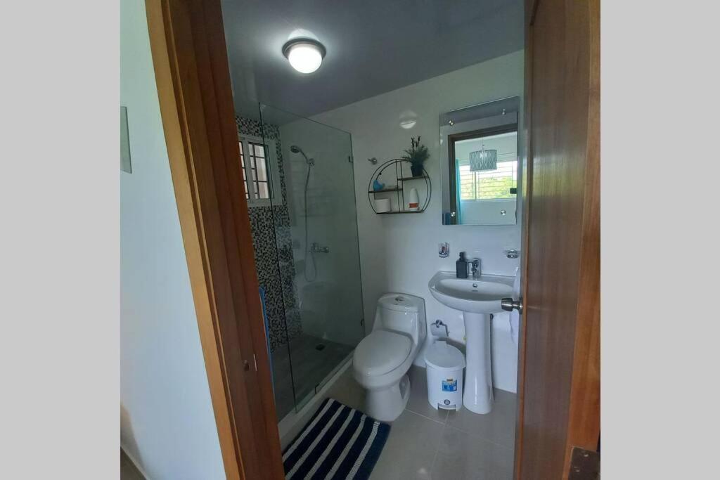 Confortable apartamento de 3 tres habitaciones, con hermosa vista de area verde, ademas de piscinas y juegos infantiles en area recreativa Santiago De Los Caballeros Exterior foto